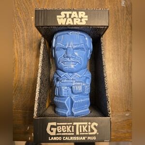Star Wars Lando Calrissian Blue Ceramic Tiki Mug